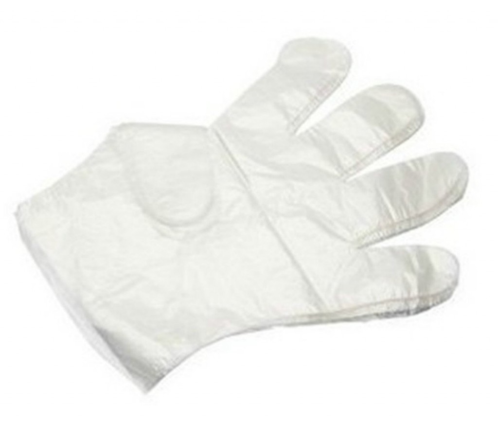 Dingion Paquete de 4000 guantes desechables de plástico, guantes  desechables de preparación de alimentos, guantes de polietileno seguros,  guantes